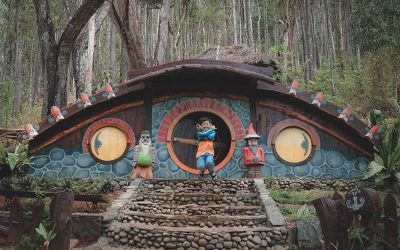 Rumah Hobbit Mangunan Jogja, Unik, Menarik dan Instagrammable